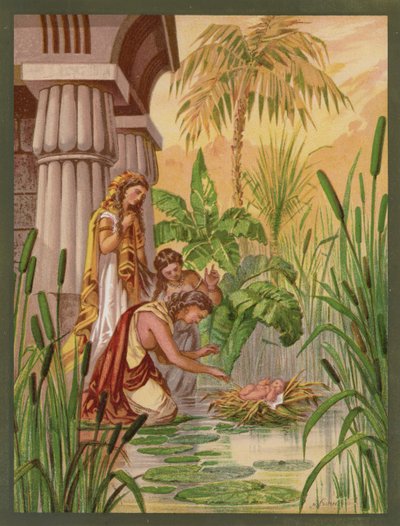 La découverte de Moïse - English School
